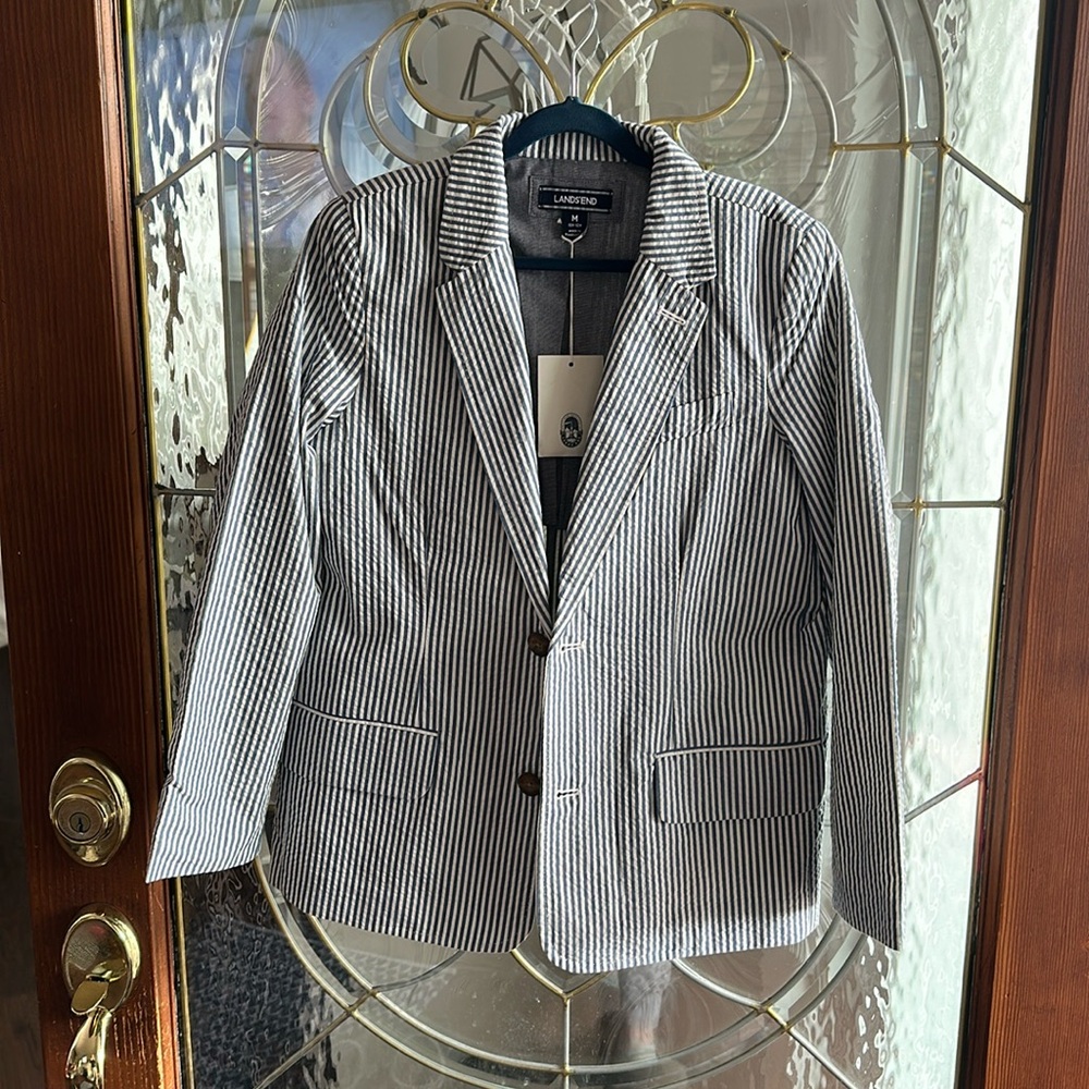 Boys seersucker jacket